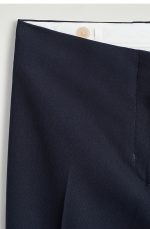 Wool Slim Pants Blue - Image 4