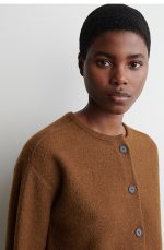 Wool Cardigan Brown - Image 2