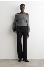 Standard Fit Merino Wool Off-shoulder Knitwear Arrival