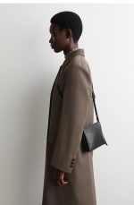 Leather Crossbody Bag Black - Image 3