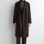 Grainy Leather Trim Hiking Boots Brown