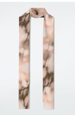 Narrow Silk Scarf - Image 3