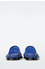 Mesh Flats Muller Shoes Cobalt Blue - Image 4