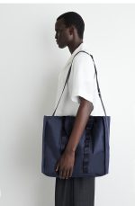 Nylon Large Capacity Tote Bag Blue - Image 2