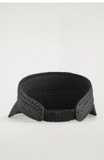 Outdoor Straw Sun Hat Black - Image 4