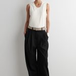 Cotton Pleated Vest