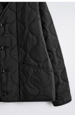 Quilted Jacket Black - Image 4