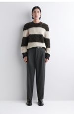 Casual Mohair Blend Knitwear Arrival