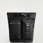 Nylon Backpack Black