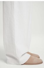 Suede Muller Shoes Beige - Image 2