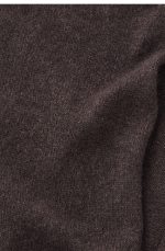 Neutral And Same Cashmere Scarf Dark Brown - Image 4