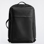 Lightweight Nylon Backpack Black