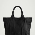 Canvas Large Capacity Tote Bag Black
