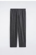 Cotton Trousers Gray - Image 3