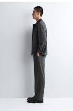 Cotton Trousers Gray