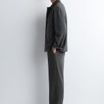 Cotton Trousers Gray