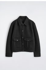 Wool Jacket Black - Image 3