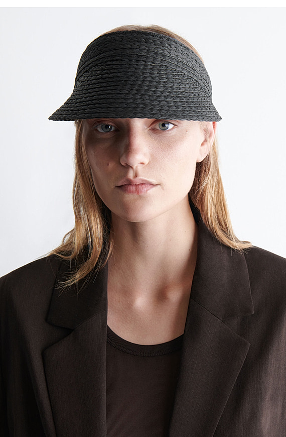 O1CN01J6dB5B1u7vsul5dKf-4101595991 Outdoor Straw Sun Hat Black - Image 1