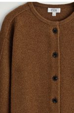 Wool Cardigan Brown - Image 4