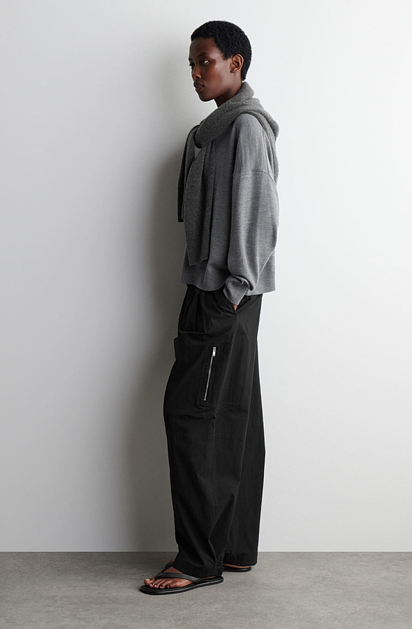 O1CN01JwQZ8t1u7vsEXclhR-4101595991 Wool Round-Neck Pullover Gray - Image 1