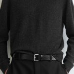 Classic Leather Belt Black