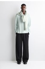 Knitted Long-Sleeve T-Shirt