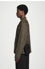 Canvas Crossbody Phone Bag Black - Image 3