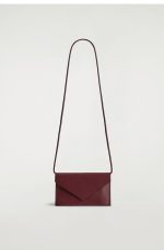 Leather Envelope Bag Red - Image 2