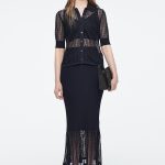 Knitted Long-Sleeve Shirt Blue