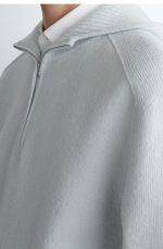 Wool Hoodie Blue - Image 2