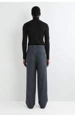 Pleated Pants Gray
