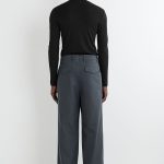 Pleated Pants Gray