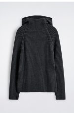 Wool Hoodie Gray - Image 3