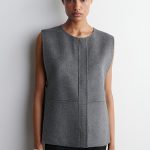 Wool Vest Gray