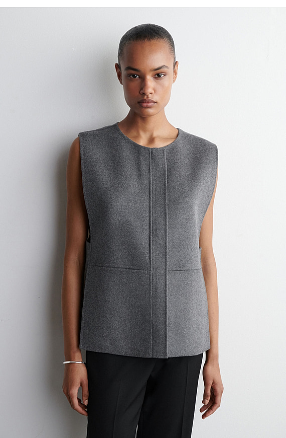 O1CN01OZQ3tt1u7vuO4iDE7_!!4611686018427380567-0-item_pic Wool Vest Gray - Image 1