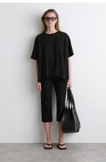 Short-Sleeve Top Black