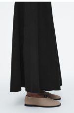 Leather Suede Ballet Flats Beige - Image 2