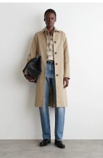 Square Heel Leather Chelsea Boots Black