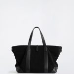 Leather Tote Bag Black