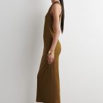 Round-Neck Regular Dress