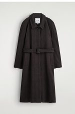 Wool Coat Brown - Image 3