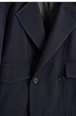 Double-Breasted Jacket Navy - Image 4