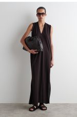 Broadband Leather Sandals Black