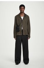 Canvas Crossbody Phone Bag Black - Image 2