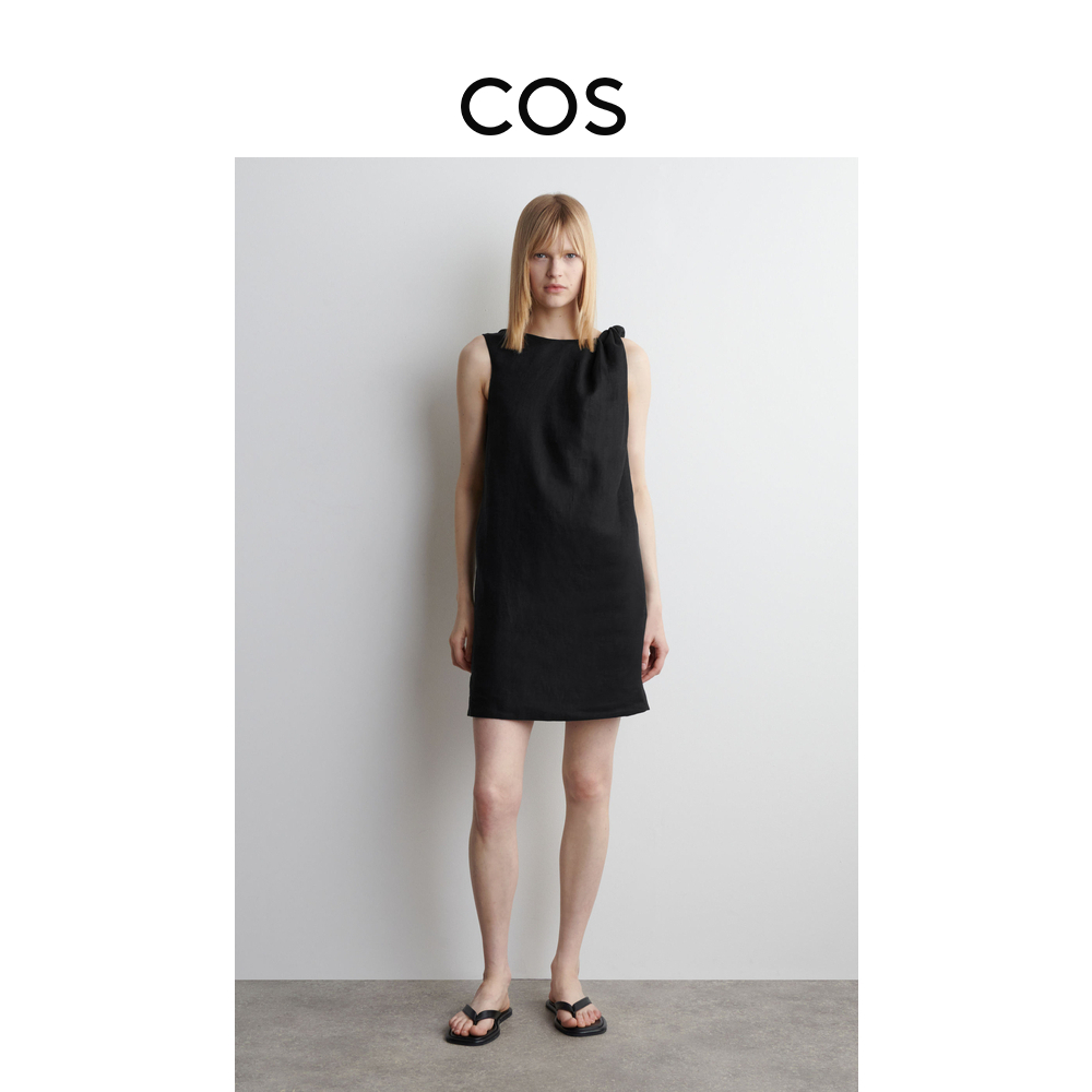 O1CN01ToubQ31u7vtIpah7M_!!4611686018427380567-0-item_pic Linen Regular Dress - Image 1