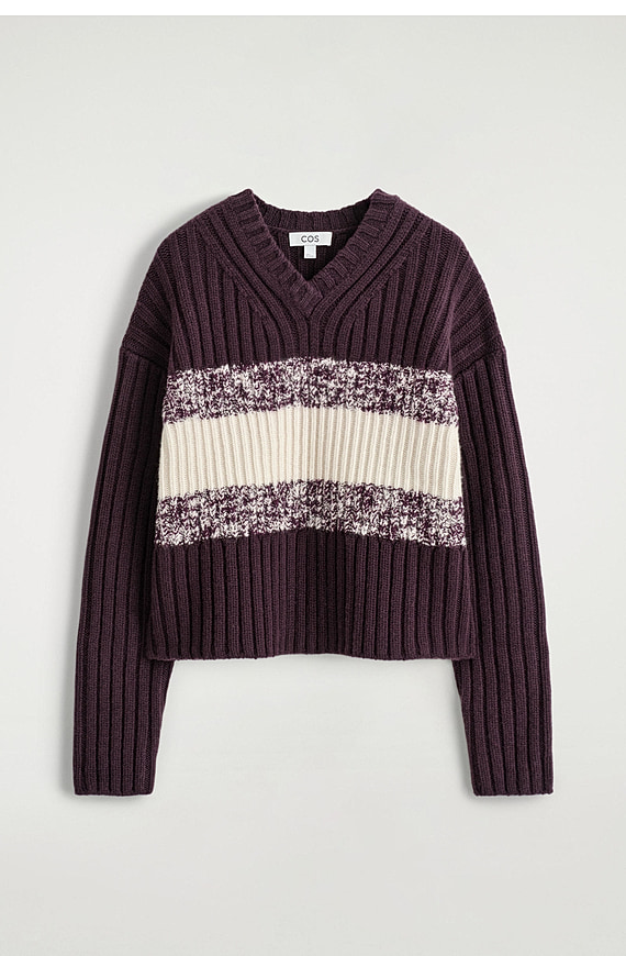 O1CN01VNuKJi1u7vvSzJ2gi-4101595991 Wear Standard Wool Blend V-neck Knitwear - Image 1