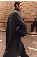 Leather Dual-purpose Messenger Bag Navy Blue - Image 2