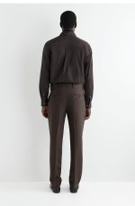 Wool Tapered Pants