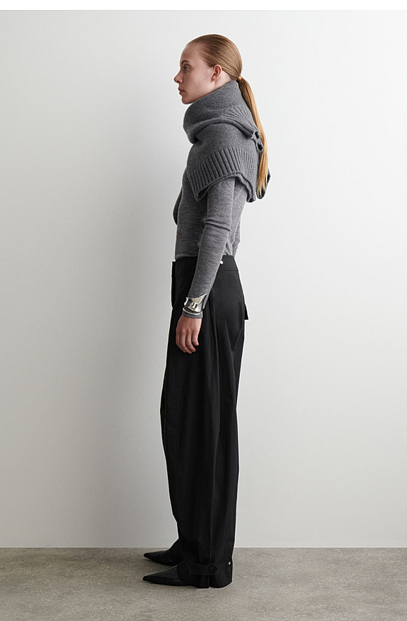 O1CN01W7ynOO1u7vvhDBQFL-4101595991 Barrel Trousers Black - Image 1