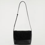 Leather Crossbody Bag Black